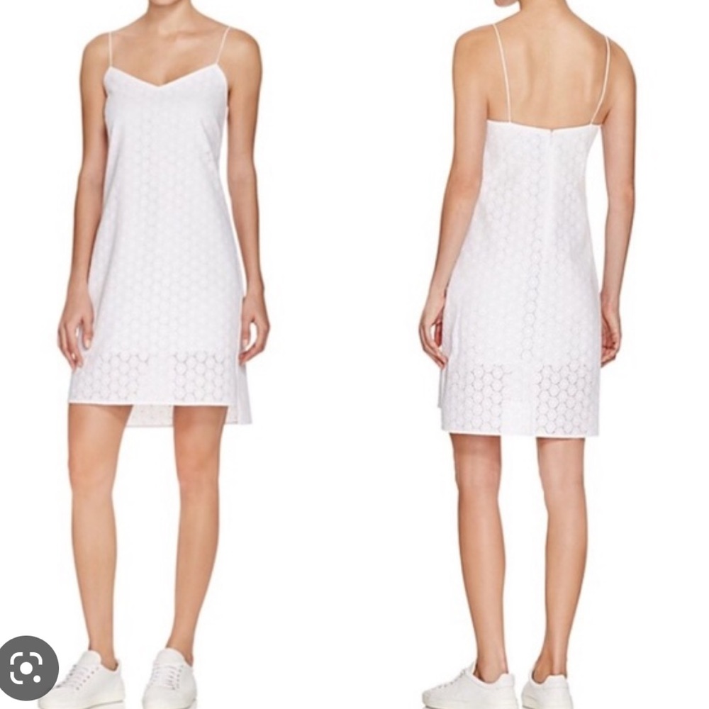Rag & Bone Dress White Eyelet Lace Hi Low Slip 6
listing-status-banner. SIZE 6